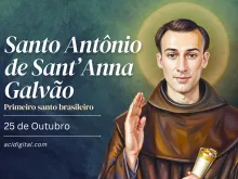 Santo Antônio de Sant'Anna Galvão, o Frei Galvão.