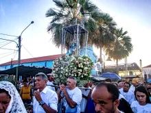 Procissão do Festejo de Nossa Senhora do Livramento na cidade José de Freitas (PI), em 2024