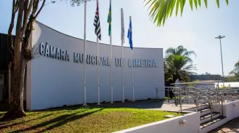 Fachada da Câmara Municipal de Limeira