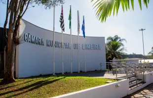 Fachada da Câmara Municipal de Limeira