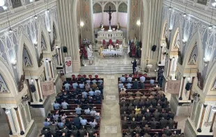 Missa de Páscoa dos militares de Sergipe na catedral de Aracaju