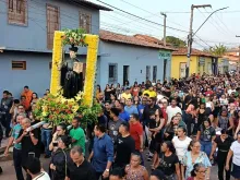 Procissão do festejo de Santo Inácio de Loyola