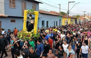 Procissão do festejo de Santo Inácio de Loyola