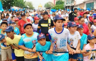 Procissão do 18º Círio das Crianças da Imaculada Conceição, em Santarém (PA)