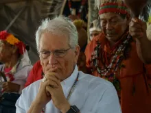 Cardeal Leonardo Ulrich Steiner na memória dos 40 anos do assassinato do líder indígena Guarani Ñandeva, Marçal de Souza Tupã’i, em novembro de 2023