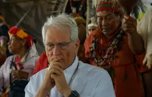 Cardeal Leonardo Ulrich Steiner na memória dos 40 anos do assassinato do líder indígena Guarani Ñandeva, Marçal de Souza Tupã’i, em novembro de 2023