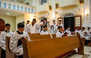 Seminaristas da Administração Apostólica Pessoal São João Maria Vianney