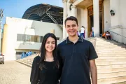 Os noivos Maysa Teixeira e Matheus Rinaldi