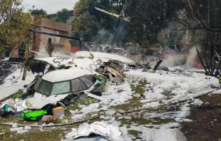 Avião da VoePass que caiu em Vinhedo (SP).