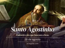 Santo Agostinho, doutor da Igreja.