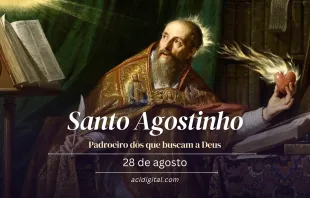 Santo Agostinho, doutor da Igreja.