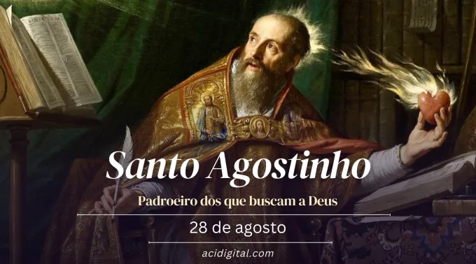 Santo Agostinho, doutor da Igreja. ?? 