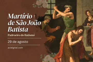 Martírio de são João Batista.