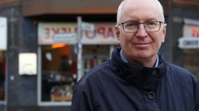 O farmacêutico alemão Andreas Kersten. ?? 