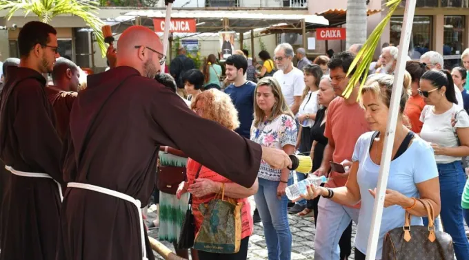 Bênção dos capuchinhos no Rio de Janeiro