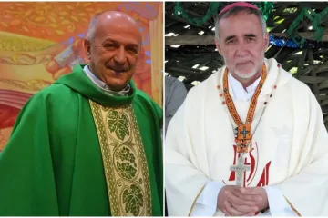 Padre Moacir Goulart e dom Celmo Lazzari