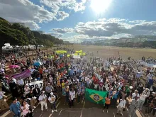 Marchas em defesa da vida reuniu cerca de três mil pessoas na Esplanada do Ministérios, em Brasília