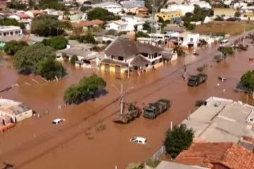 Enchente no Rio Grande do Sul