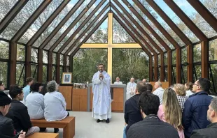 Capela São João Batista Scalabrini, no Complexo Cristo Protetor, em Encantado (RS)