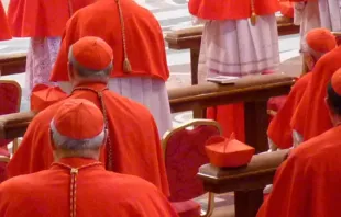 Cardeais no Vaticano. (Foto de arquivo).