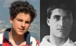 Colagem criada com as fotografias de Carlo Acutis (esquerda) e Pier Giorgio Frassati (direita).