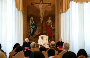 Audiência do papa Francisco com a Família Calasancia.