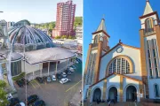 Catedral São Francisco Xavier de Joinville (SC) e Catedral Santo Antônio de Chapecó (SC).