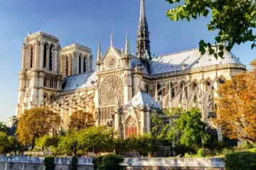 Catedral de Notre Dame em Paris, França.