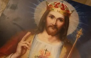 Imagem de Cristo Rei.