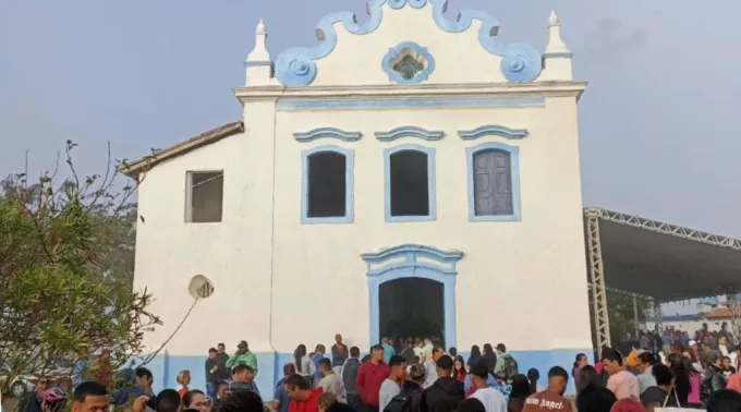 Igreja de Nossa Senhora das Neves, em Presidente Kennedy (ES)