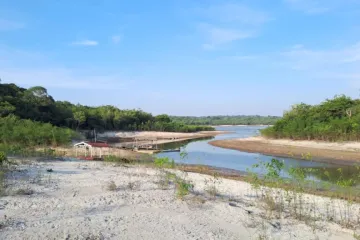 Seca no Amazonas.