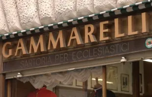 Ditta Annibale Gammarelli, alfaiataria eclesiástica em Roma.