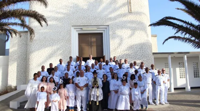 Entronização da Imagem de Nossa Senhora Aparecida na Namíbia, África. ?? 