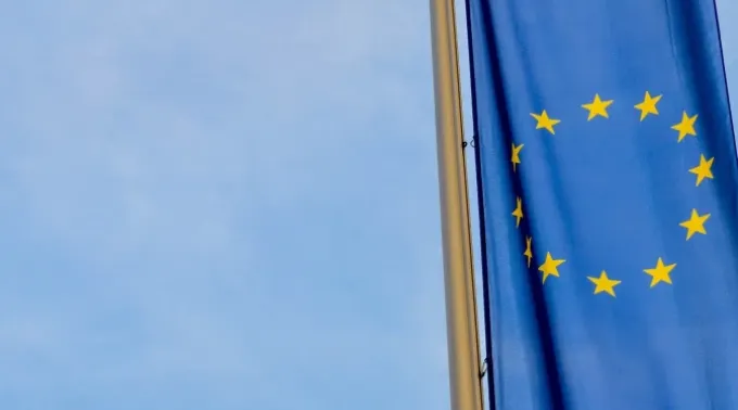 Bandeira da União Europeia. ?? 