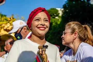 A estudante Gabriela Matias