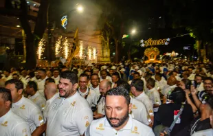 Guardas de Nazaré na trasladação do Círio de Nazaré 2024.