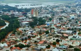 Rio Grande do Sul ficou alagado depois das fortes chuvas no Estado