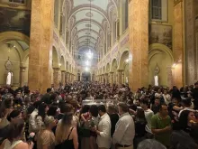 A urna com as relíquias de santa Teresinha estiveram em Higienópolis, no dia da festa da santa, 1º de outubro