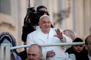 Papa Francisco na Audiência Geral de hoje, 4 de dezembro de 2024.