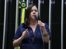 A deputada do PSOL, Sâmia Bomfim é autora do Projeto de Lei 2520/24