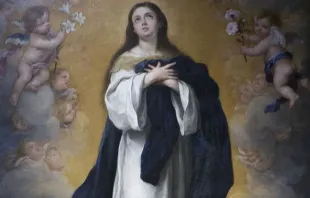 A Imaculada Conceição, pintura de Murillo.