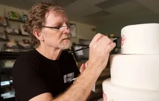Artista de bolos Jack Phillips, dono da Masterpiece Cakeshop em Lakewood, Colorado.
