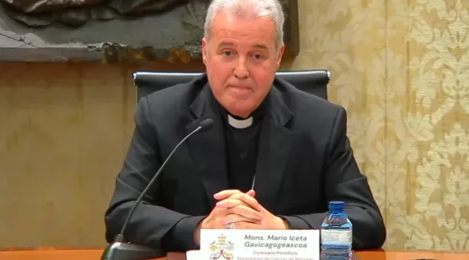 Dom Mario Iceta, Comissário Pontifício para o cisma das Clarissas de Belorado. ?? 