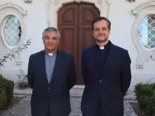 Os bispos auxiliares nomeados de Lisboa, Nuno Isidro e Alexandre Palma