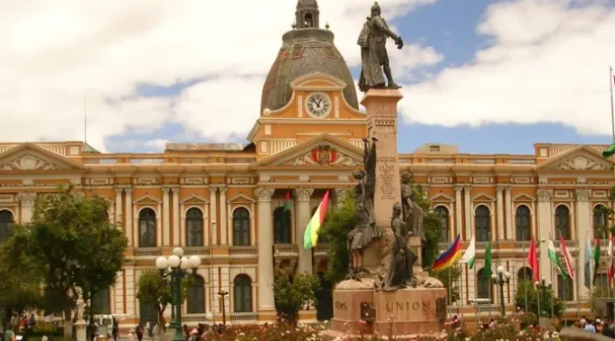 Palácio do Governo da Bolívia. ?? 