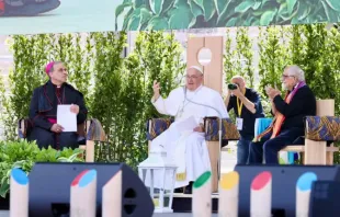 Papa Francisco no estádio Arena de Verona