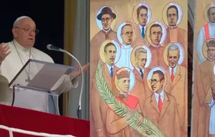 O papa Francisco no  ngelus de hoje (19) e os mártires beatificados na Espanha