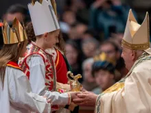 Papa Francisco na missa da Solenidade de Maria Mãe de Deus.