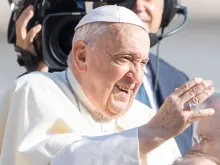 Papa Francisco na Praça de São Pedro, no Vaticano