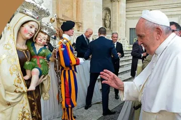 Papa Francisco e Nossa Senhora do Carmo